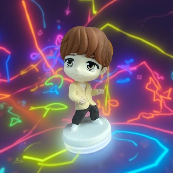 New 2025 McDonald's TinyTan x BTS Throwback Jimin Happy Meal Toy Figure - Picture 1 of 6